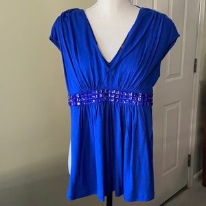 Express Jeweled Top (NWOT)
